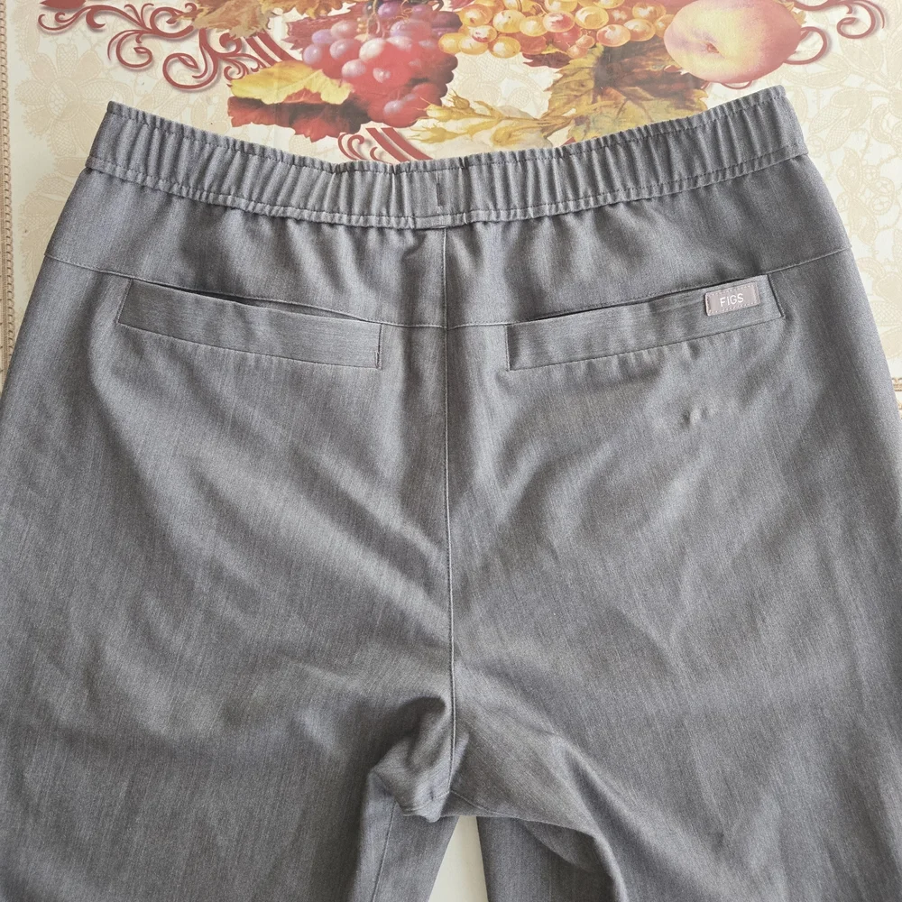 FIGS Tansen Jogger Scrub Pants Mens Sz M Gray Green Drawstring Medical MXXSW2004
